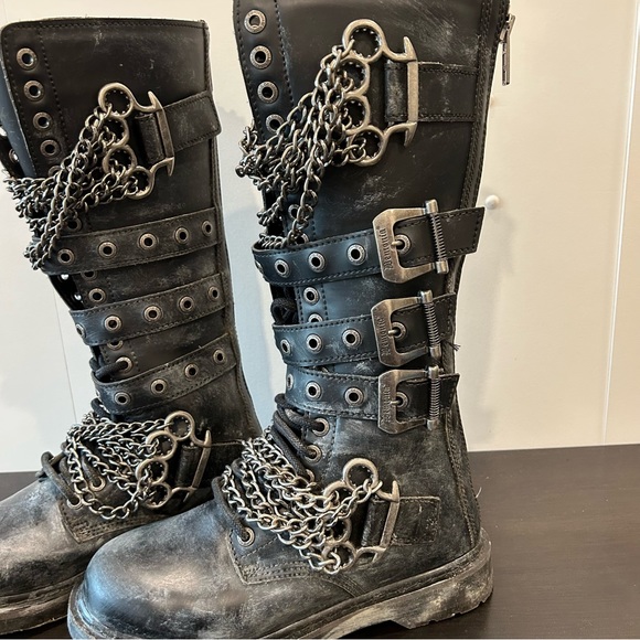 DEMONIA BOLT-450 Unisex Combat Boots - Picture 7 of 12